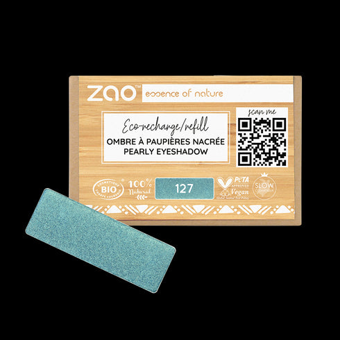 Zao 長方礦物眼影補充裝 Rectangle Eyeshadow Refill
